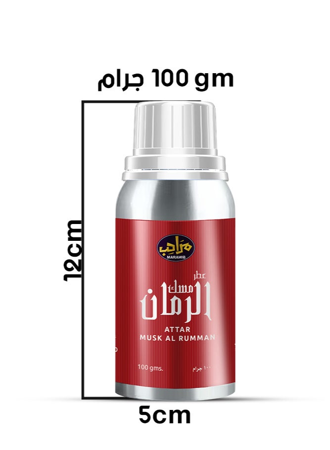 MARAHIB Musk Al Rumman Perfume Oil 100 grams - Image 2
